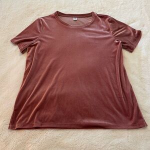 Old Navy Velour T-Shirt | Size L